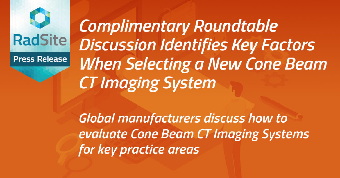 RadSite Select Cone Beam Imaging