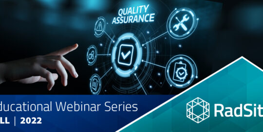 RadSite Imaging Equipment Calibration Webinar