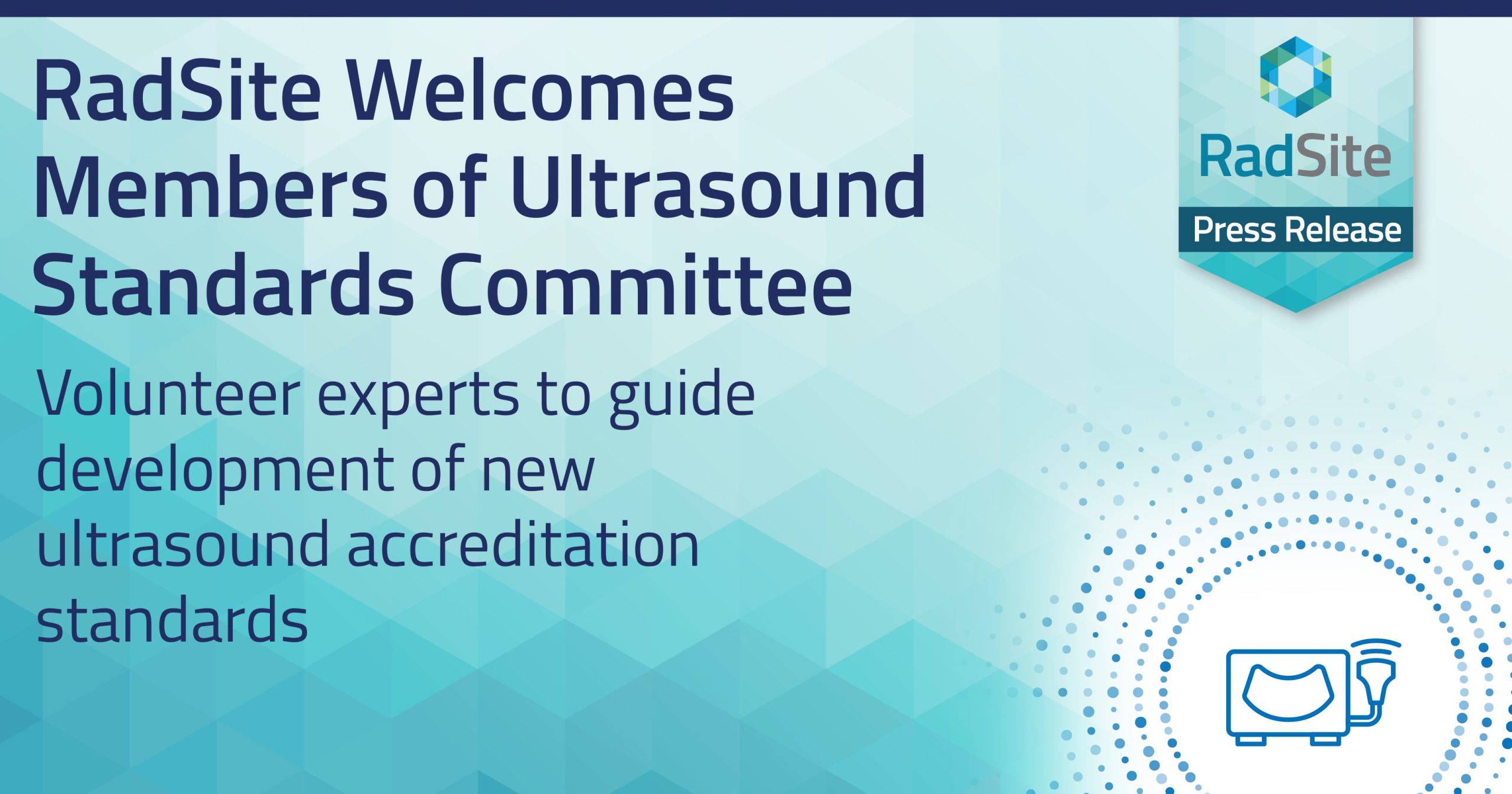 Welcomesmemberofultrasound RadSite Welcomes Members of Ultrasound Standards Committee