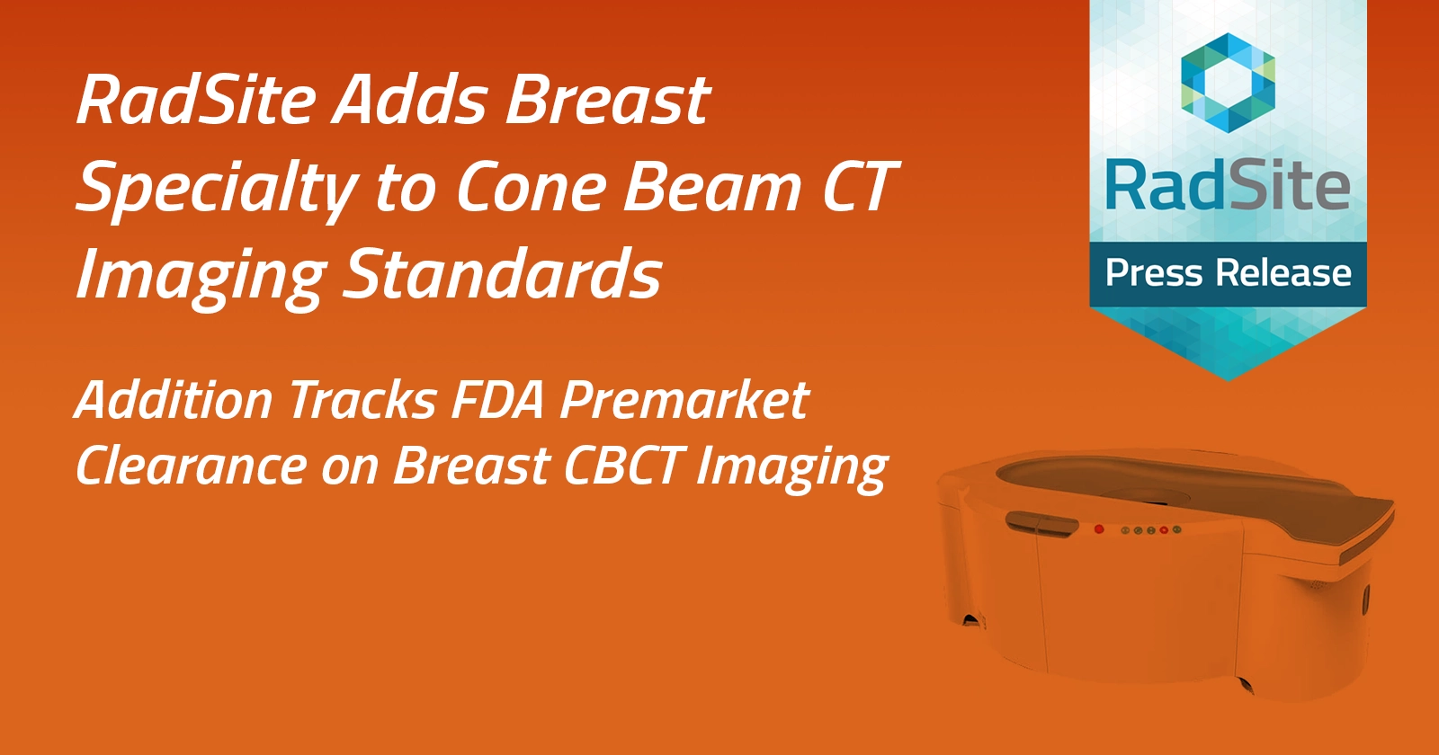 RadSite CT Imaging Standards Breast Specialty